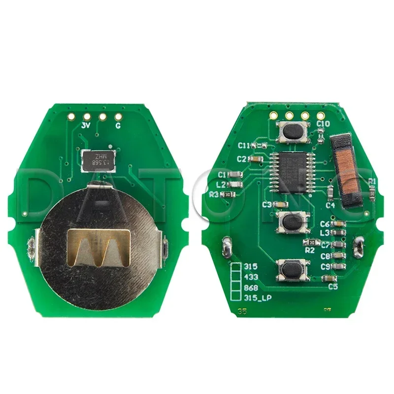 العالم Datong لنظام BMW CAS2 1 3 5 7 سلسلة 46 رقاقة 868 ميجا هرتز السيارات الذكية التحكم عن بعد استبدال مفتاح السيارة HU58 شفرة #2