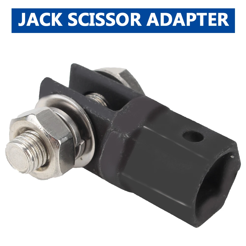 Scissor Jack Adaptor Car Accessories Wrench Tools Car Jacks Lifting Equipment Use with 1/2 Inch Drive or Impact