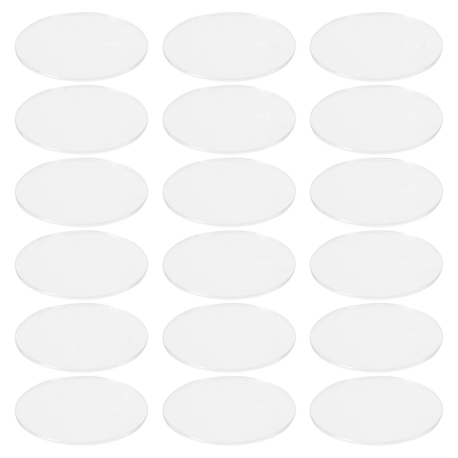 

20Pcs Flashlight Lens Replacement 5.6cm Dia 1.8mm Pc Scratchresistant High Transparency Universal LED Flashlights