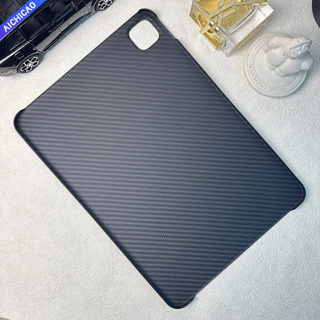 ACC-Real Carbon For Apple IPad Pro 11-inch 2024 Aramid Fiber Tablet Case IPad pro 13-inch 2024 Carbon Fiber Protective Shell