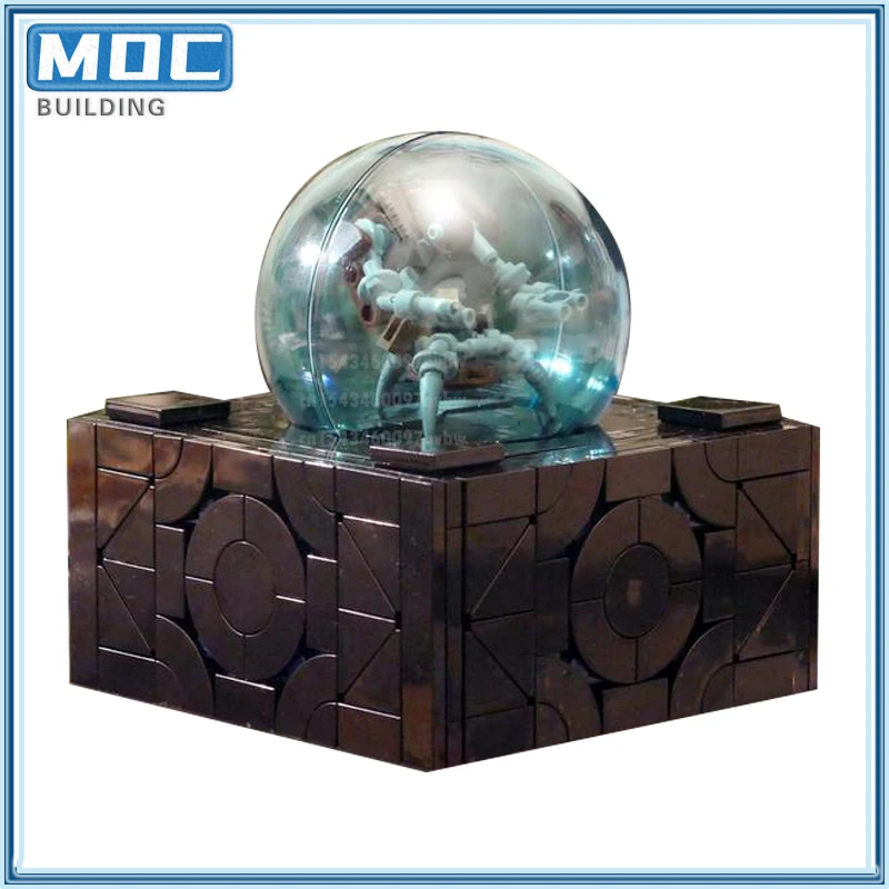 Movie Seris Space Battle Droids Destroyer Shielded Droideka  Building Blocks Interstellar Bricks Model DIY Set Toys Xmas Gift