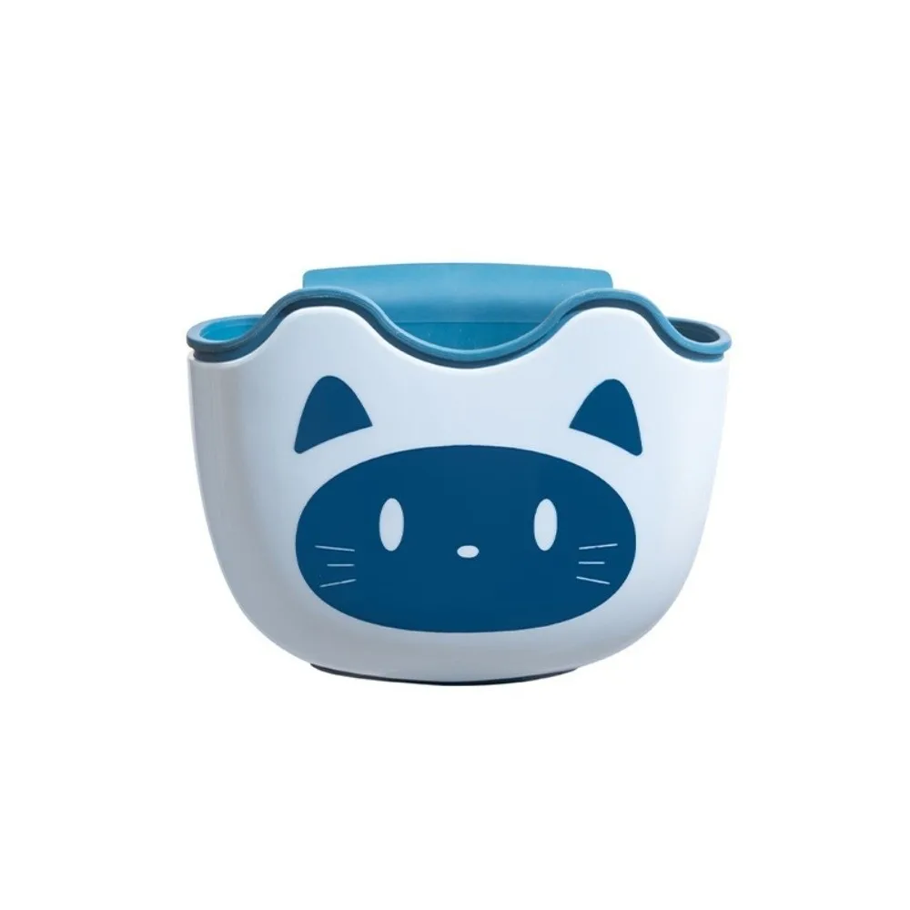 Cute Cat with Drainage Kitchen Sink Holder Adjustable Cartoon Drain Rack Kitchen Organizer Kitchen Accessories