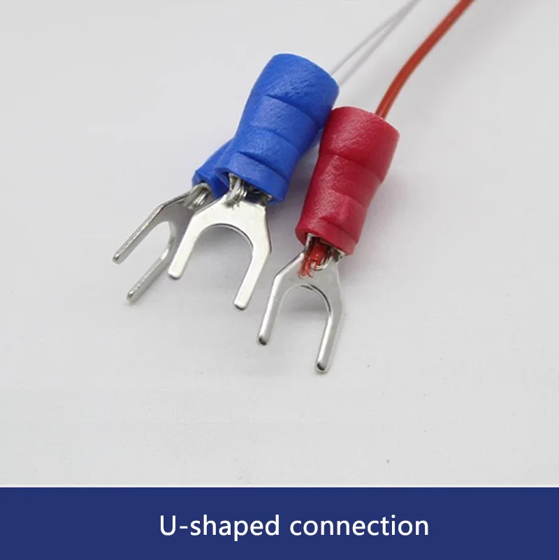 Imagem -04 - Cabos Tres Isolados Elétricos Cabo do Sensor Resistência à Temperatura Proteção do Silicone Sensor Pt100 Pt1000