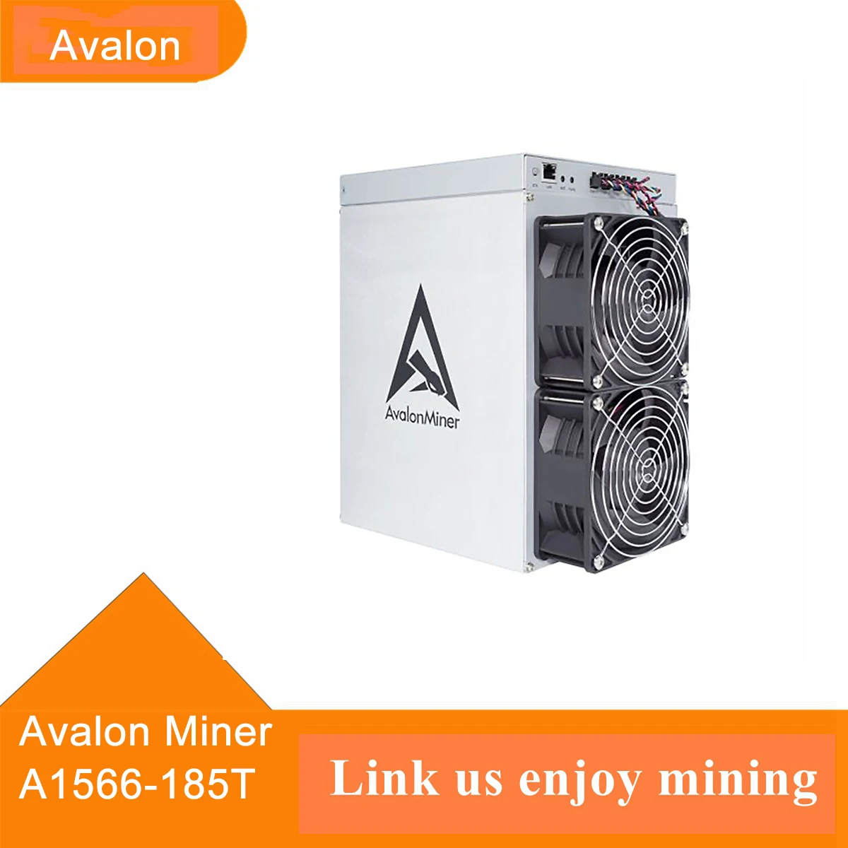 Canaan Avalon A1566 Bitcoin Miner ، 185Th/s ، آلة التعدين