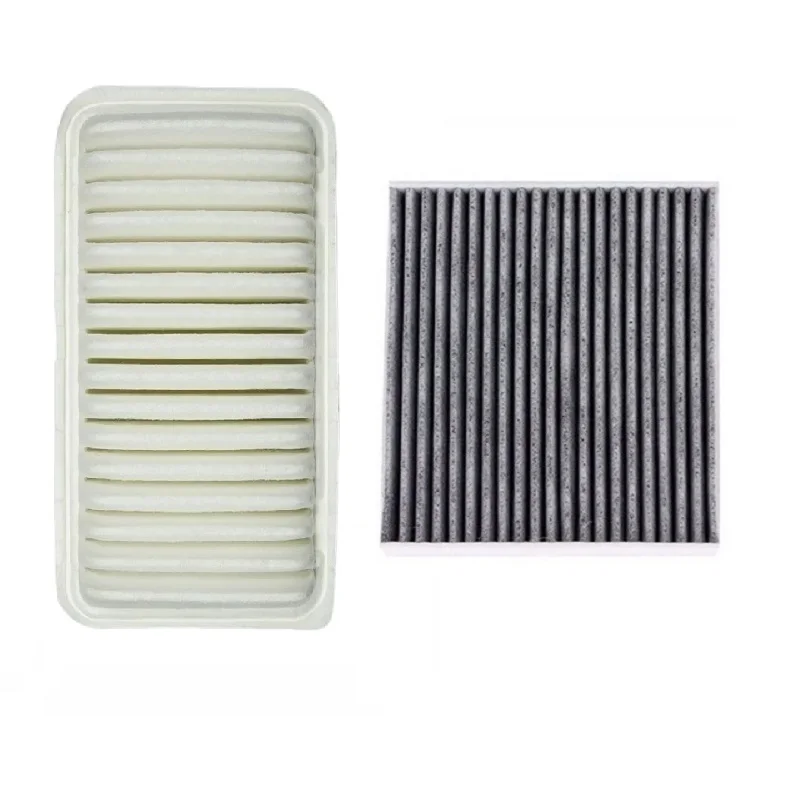 Cabin Filter Air Filter Set For Toyota Avensis T25 1.8L 2.0L 2.4L 2003-2009 Model OEM 17801-0D010 88568-02030