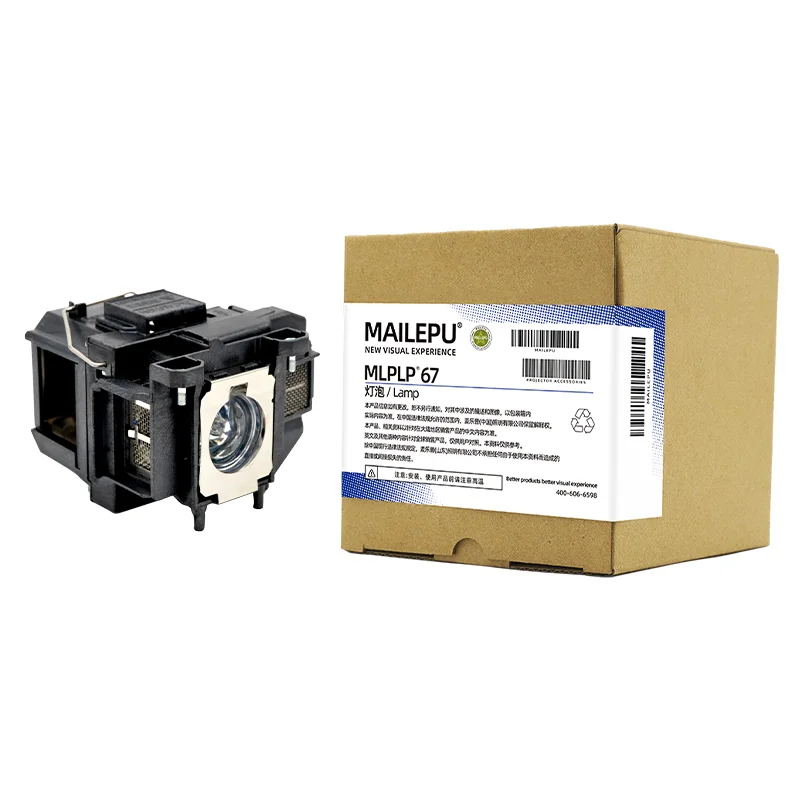 Сменная лампа для проектора EPSON ELPLP67 V13H010L6 EH-TW480 TW510 TW550 H423B H428A H429A H430A H431A H432A аксессуаров