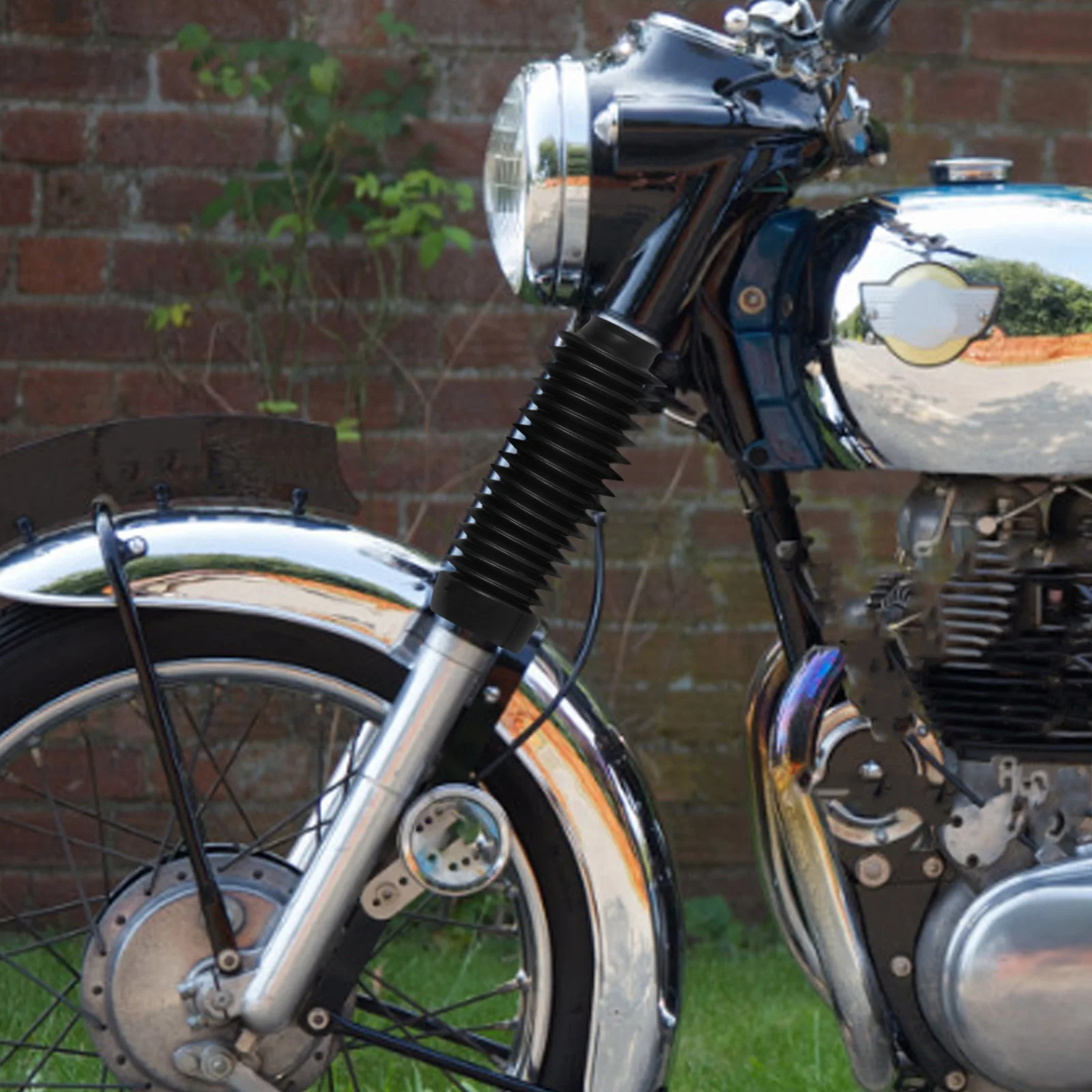 

1Pair Motorcycle Shock Protection Cover Front Shock Absorber Sleeve Rubber Boot Fork Protector Off-Road Accessories Durable Fit