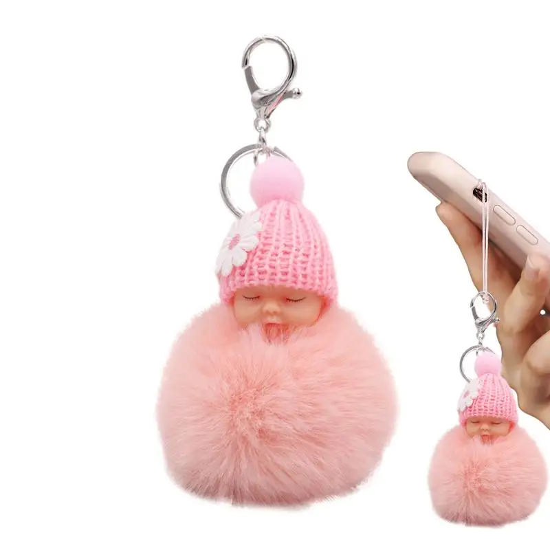 

Cute Plush Pendant Cute Sleeping Doll Plush Toy Pendant Key Chain Anime Fluffy Toy Stuffed Animals Doll Plush Children Birthday