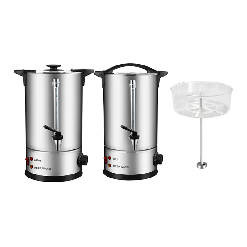 Electric Stainless Steel Catering Hot Coffee Percolator Coffee Boiler Coffee Tea Beverage Urn