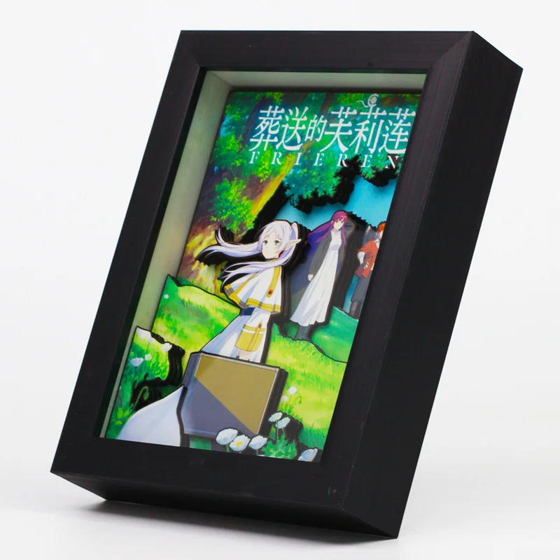 

Anime Frieren: Beyond Journey's End Himmel Fern Heiter 3D Handmade Decorative Painting Fashion Art Home Decoration Painting Gift