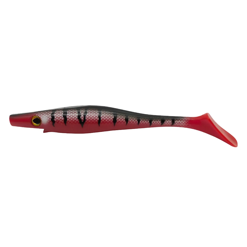 KESFISHING Domuz Shad 4”5”6”8” inç Pesca Isca Yapay Yem Büyük Yakalama Deniz Balıkçılığı Wobblers Çift Renk Yumuşak Balıkçılık Cazibesi