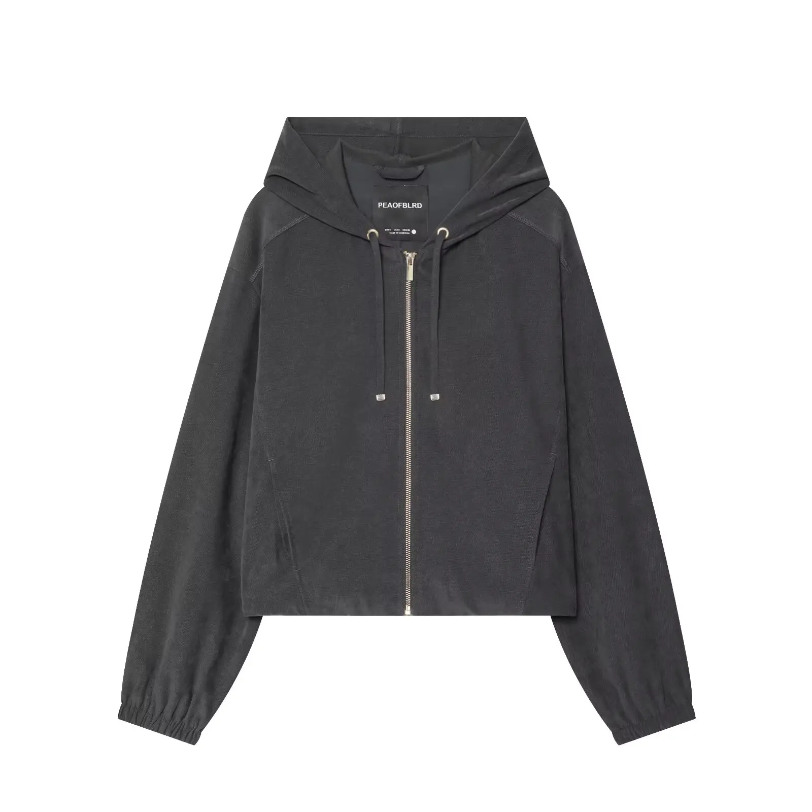 BSAY Streetwear Damen Trainingsanzug Hoodie Zip-Up Bomberjacke Elastische Manschette Kordelzug Weite Hose Locker Sitzender Casual Anzug – Detail 4