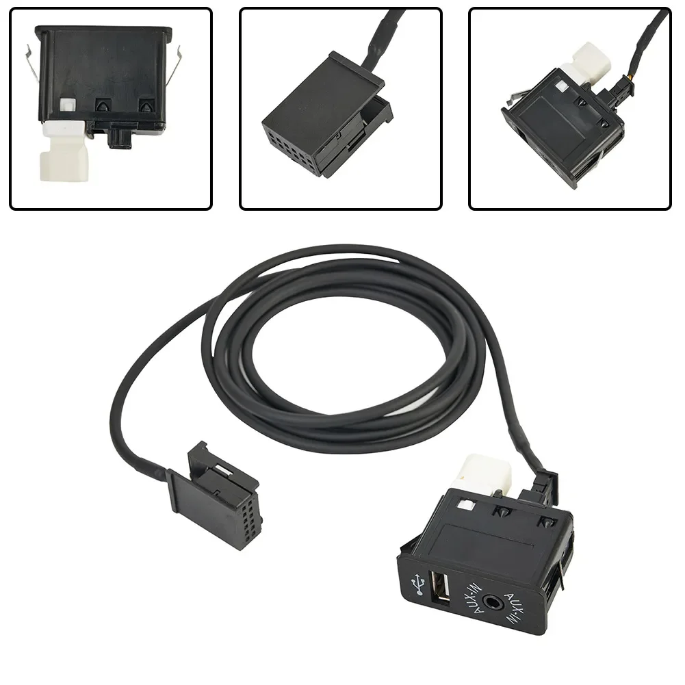 Адаптер-панель для автомобильной аудиосистемы с USB и AUX входами для BMW E39, E53, X5, Z4, E85, E86, X3, E83 и моделей с 4-контактным USB2.0