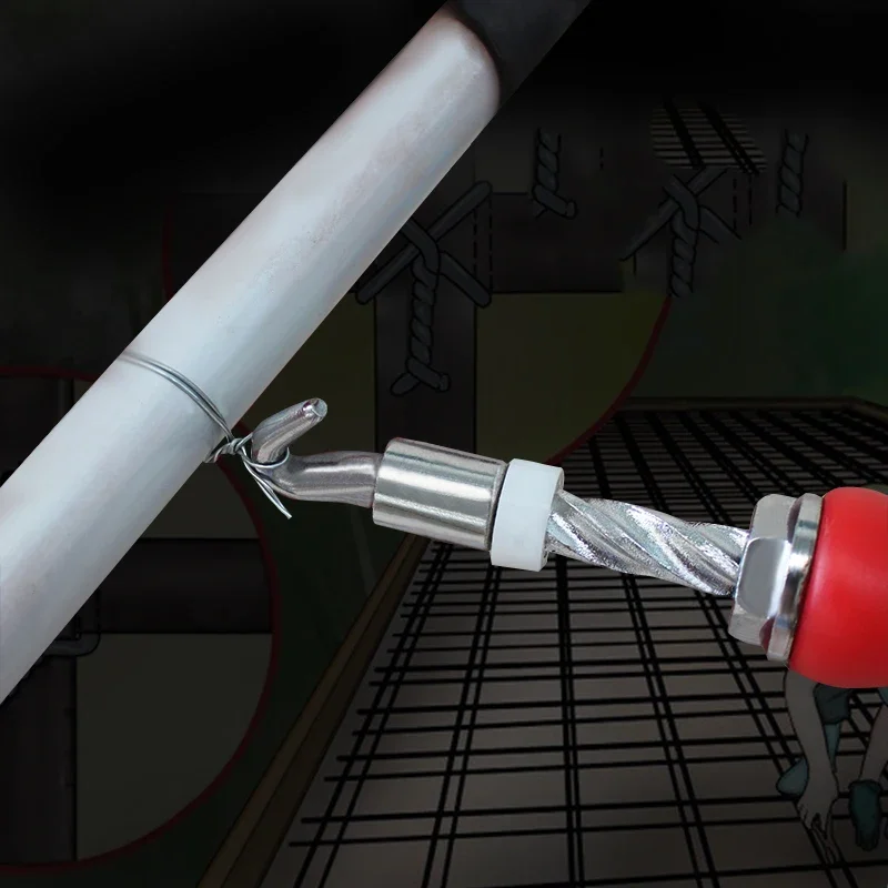 Automatic Rebar Tie Wire Twister Hook Concrete Metal Wire Twisting Fixing Tool High Quality Carbon Steel Building tools