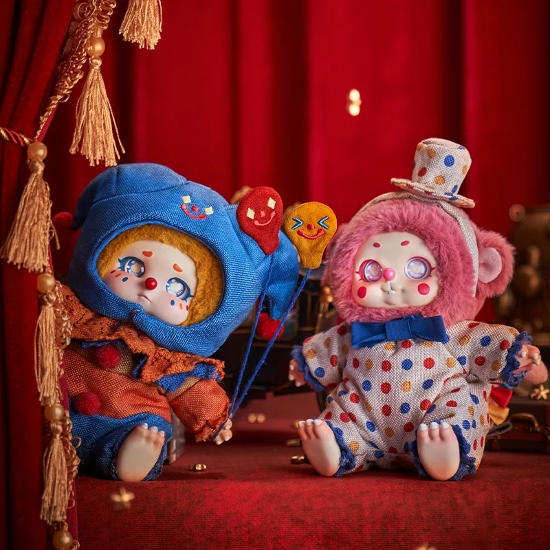 En Stock Cino'S Dreamland Circus Series caja ciega de felpa de vinilo muñeca de moda Kit de modelismo colección de adornos juguetes regalos para niñas