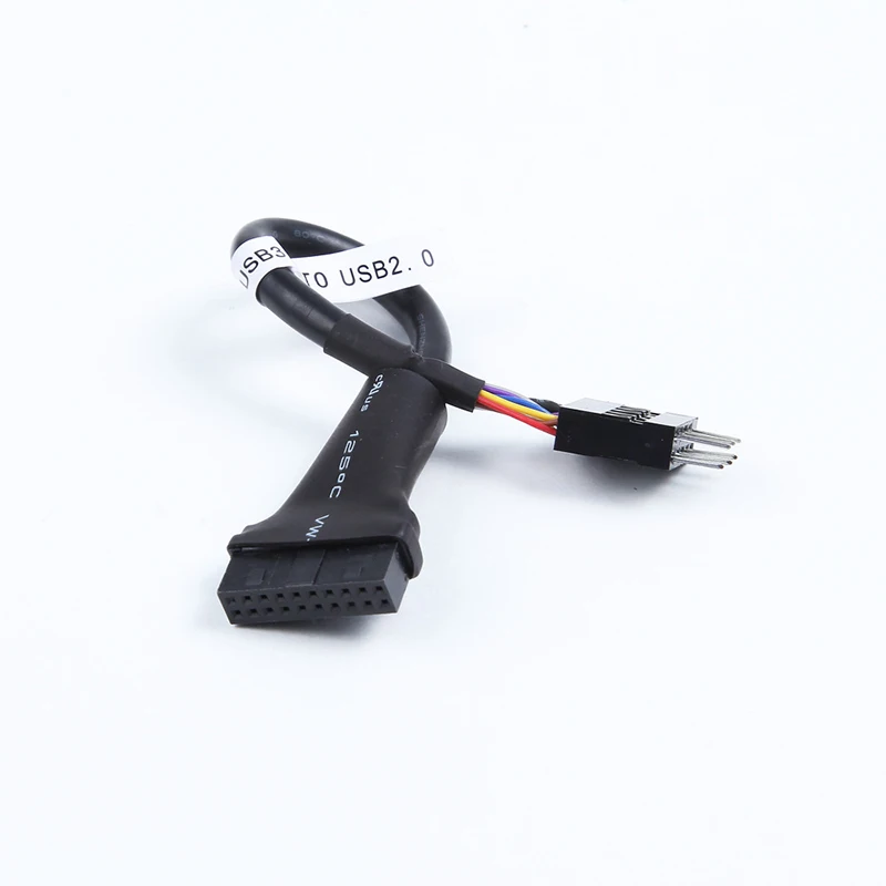 15cm USB 3.0 to USB 2.0 Converter 20 Pin Male to 9 Pin PC Motherboard Female Data Cable Adapter Extend Cord for PC Computer