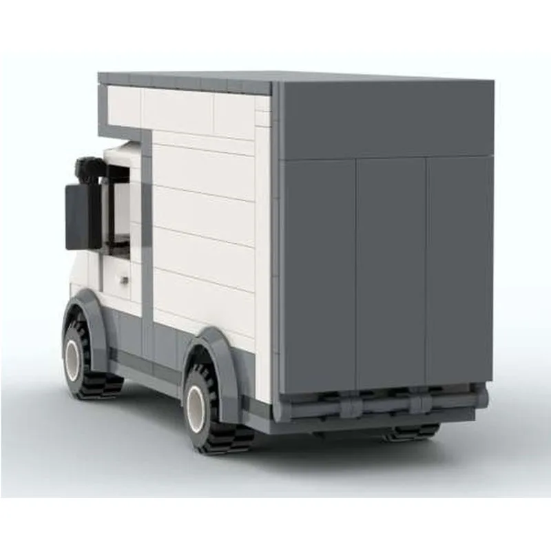 

MOC-227702 New Cargo Mini Moving Truck Building Block Model 149 Parts Creative Boys Children's Birthday Christmas Toy Gift