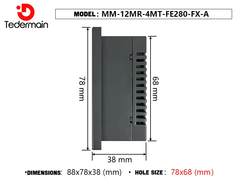 YKHMI PLC HMI all-in-one zintegrowane 2.8 \