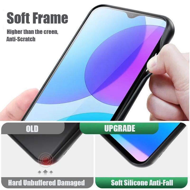 Matte Phone Case for Xiaomi  POCO X3 X4 NFC M5 F4 Silicone Edge Funda Clear Cover JDM Dream Car image 4