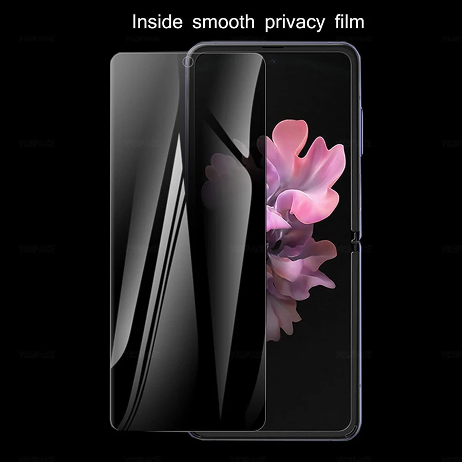 2Pcs Best Anti-Spy Peeping Privacy Hydrogel Film For For OPPO Find N3 Flip N2 Flip n3flip 5G Soft EPU Inner Screen Protector - Image 6
