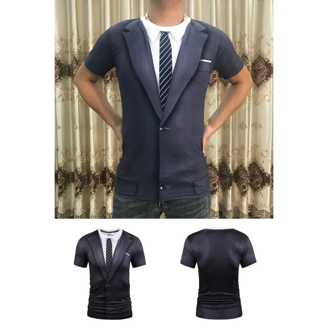 ثلاثية الأبعاد مطبوعة مضحك دعوى الجرافيك تي شيرت الصيف الرياضة الترفيه الجافة بسرعة تي شيرت رجالي ملابس الأطفال تي شيرت Y2k امرأة #1