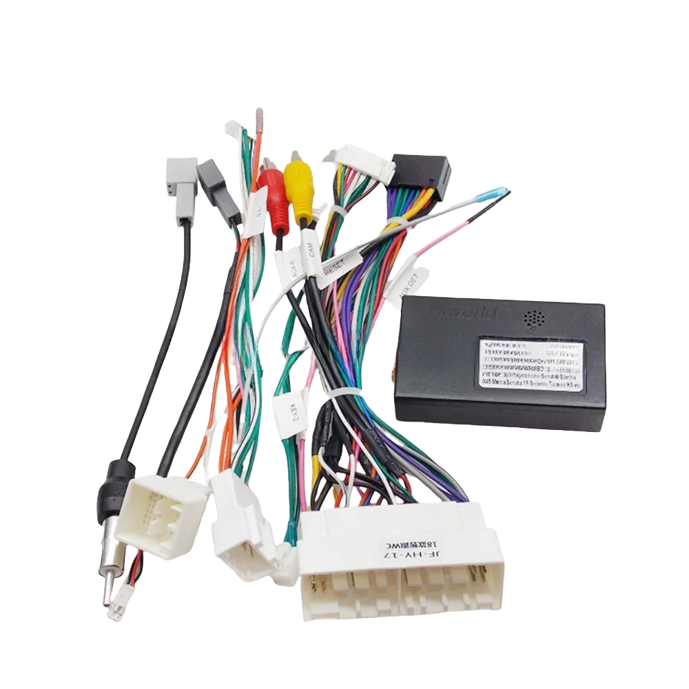 Для KIA KX7/KX3/KX5/Sportage/IX45/K3/KX3Hyundai IX45/Elantra Adnroid 2 Din GPS автомобильный радиоприемник Canbus Box адаптер Harnas