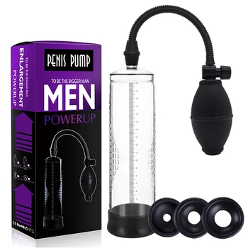 Effektive Penis Pumpe Erweiterung Vakuum Dick Extender Männer Sex Spielzeug Erhöhen Länge Enlarger Männlichen Zug Erotische Erwachsene Sexy Produkt