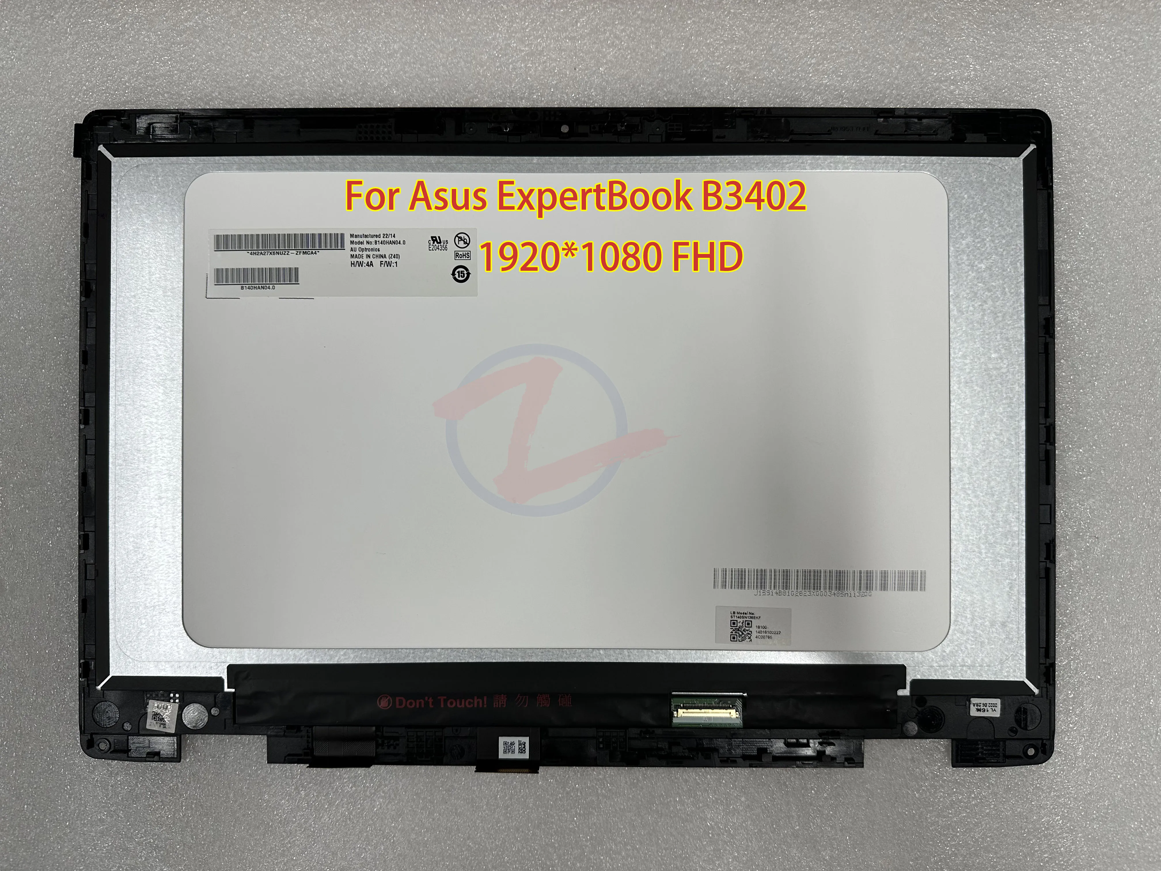 14 inch laptop LCD Screen Display Panel +Touch Digitizer Assembly For Asus ExpertBook B3402 B3402FE B3402FEa FHD TV