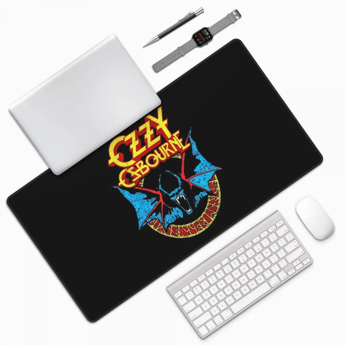 

Ozzy Osbourne Rock Band Heavy Metal Large Mouse Pad Computer Keyboard Mouse Mat Gamer PC Laptop Desk Mat Office Table Mats