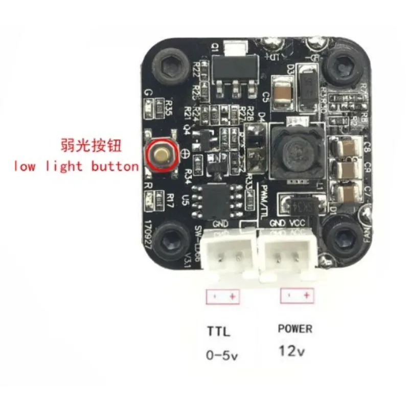12V‑24V 500mW 0.5W 405nm Blue Light Laser Module TTL PWM Modulation For Laser Engraving Machine