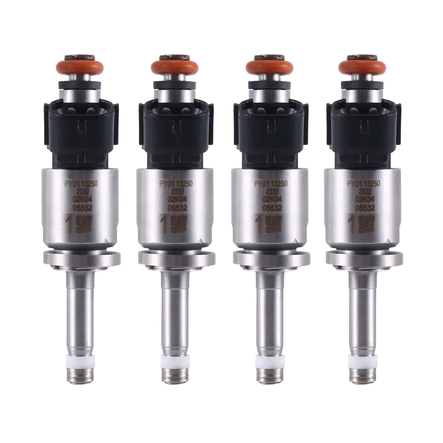 A21F-4 Pcs Fuel Injection Injector PY01-13-250 PY0113250 For 2014-2018 Mazda 3 6 CX-5 2.5L