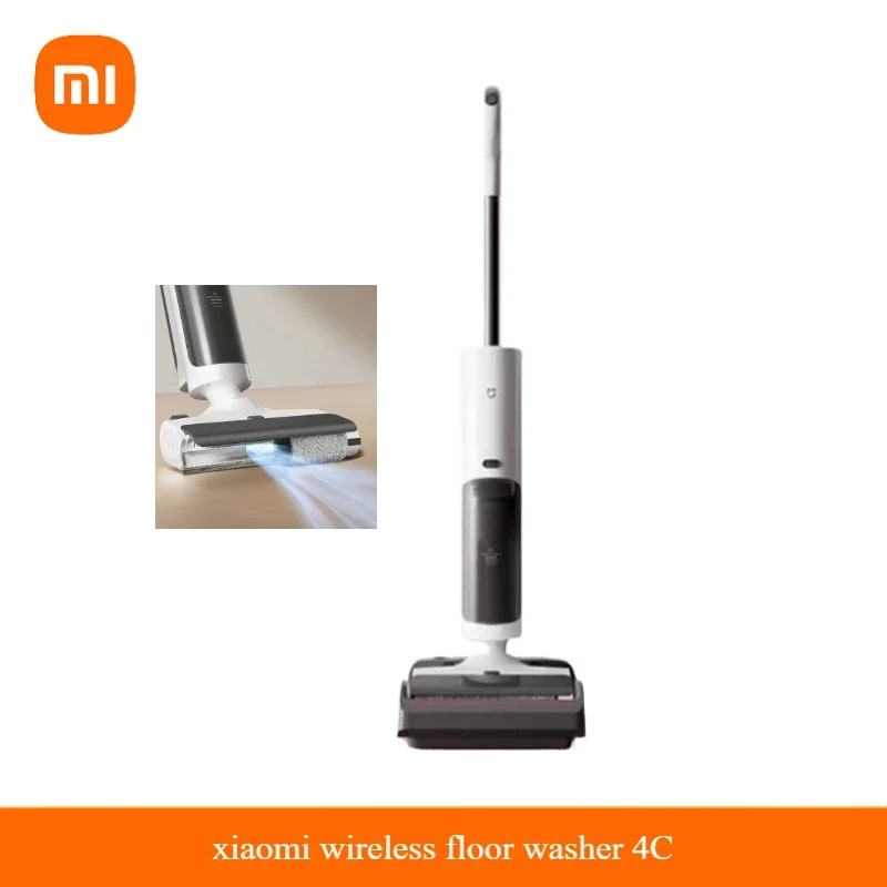 

XIAOMI Floor Washer 4C - Высокоэффективный бытовой прибор для уборки, умное распознавание грязи, облегчает домашнюю уборку, доставка по всему миру