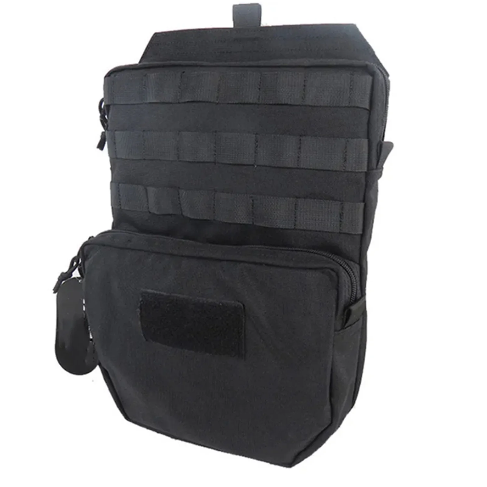 Molle Tactical Vest Plate Carrier Attachment Bag Expansion Pack Hydration Backpack Mini Hydration Backpack for Cycling, Hiking,