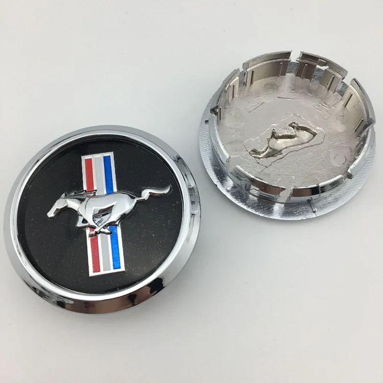 Cnzko 55mm 65mm abs geeignet für Ford Mustang Rad Mittel abdeckung Abzeichen Logo Reifen Mitte Kunststoff Abzeichen Abdeckung