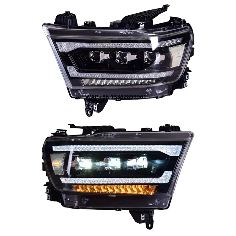 

YU GUANG for Dodge RAM 1500 Headlight 2019 Upgrade New Styles LED Headlamp Head Lamp Head Light Assembly Car Accessories DRL