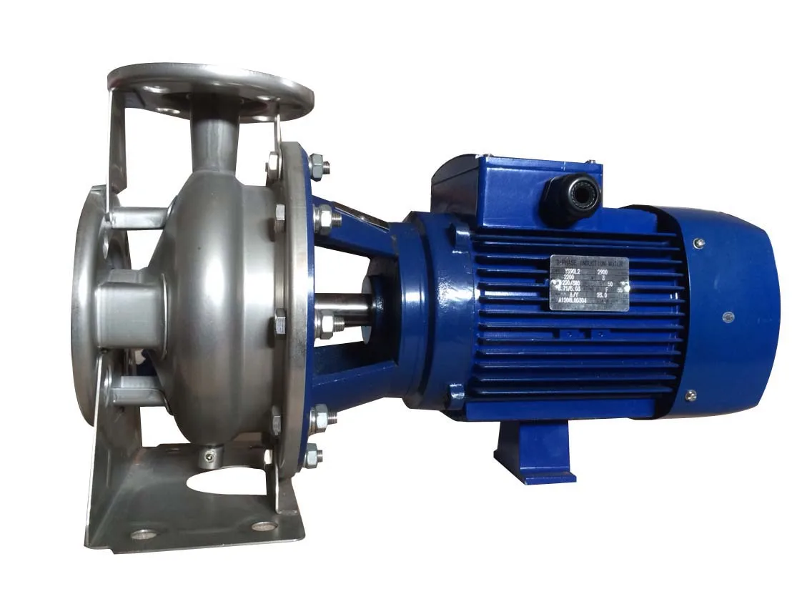 

GZA (S) 100-80/125 Stainless steel pressurized circulating booster pump Boiler booster pump Chemical flushing pump