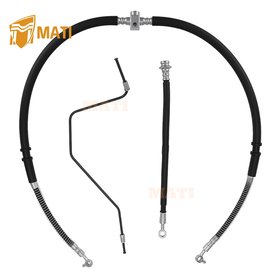 

Комплект переднего тормозного шланга и трубок для Yamaha Raptor 700 YFM700 2006-2024 Raptor 700R YFM700R 2006-2024 5TG-25873-20-00