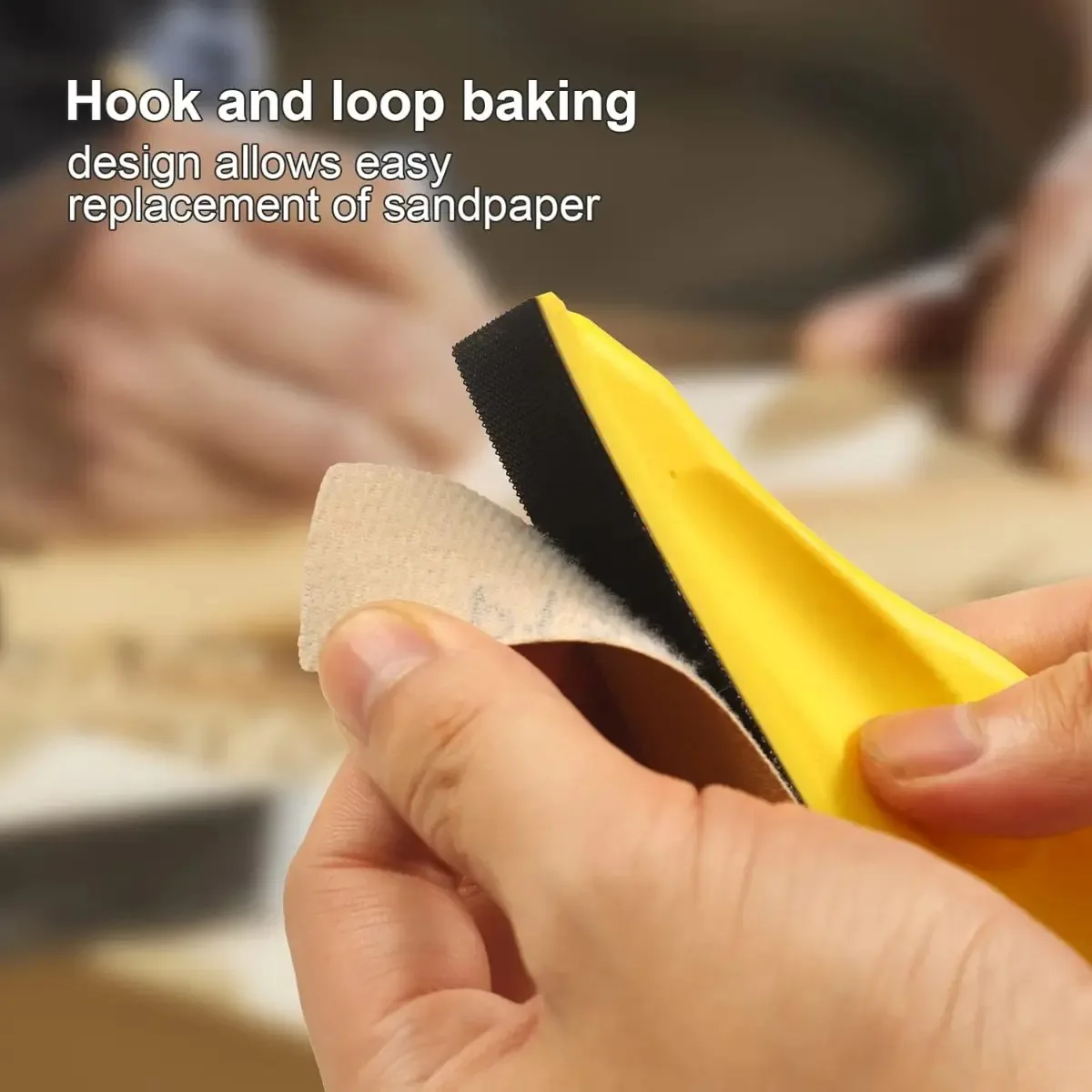 71 Pcs Sandpaper Assortment, Hook & Loop Aluminum Oxide Fine Sandpaper, 80-600 Grit, Ergonomic Sander for Wood, Metal, Crafts