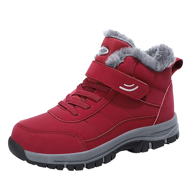 Neue warme und modische Fleece-Schneestiefel, Stiefeletten und Baumwollschuhe und Stiefel für Herren im Winter