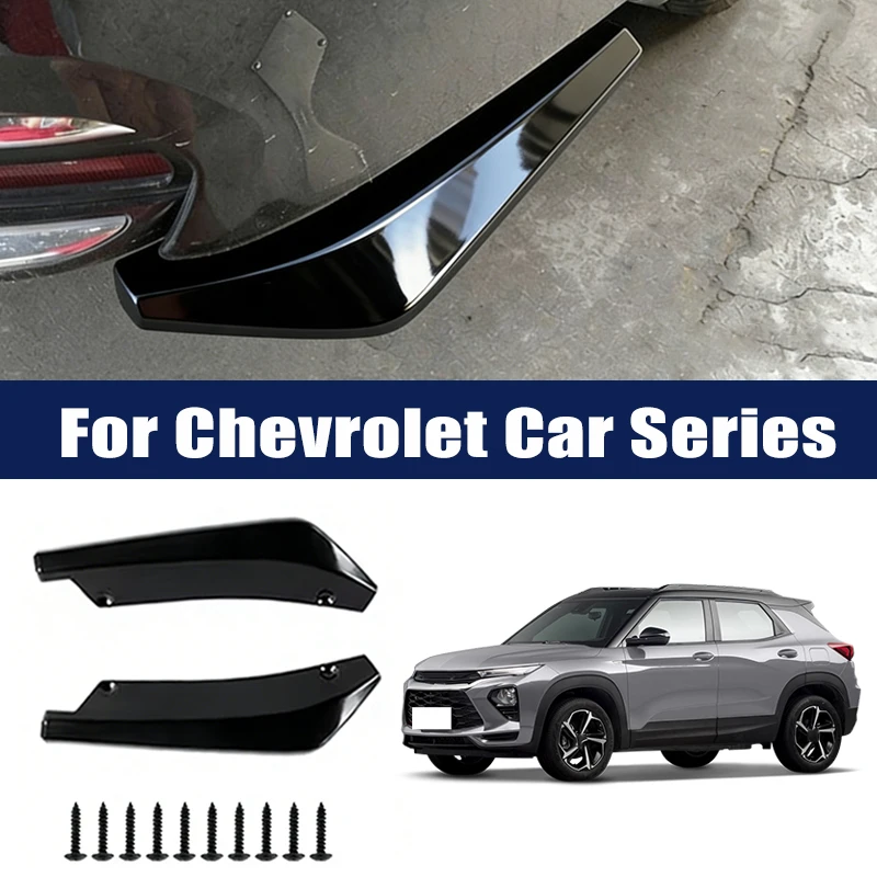 

Car Rear Bumper Lip Diffuser Splitter Spoiler Scratch Protector For Chevrolet Malibu Cruze Camaro Equinox Blazer Tahoe Traverse