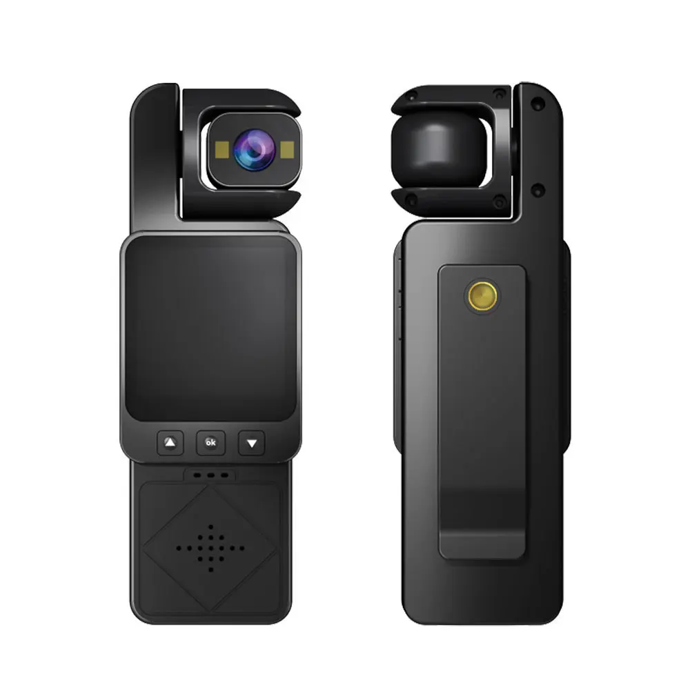 DV02 1080P Wearable Body Worn Cam WiFi Outdoor Camcorder with Audio and Video Recording Action Camera for Work Records Guard view 2