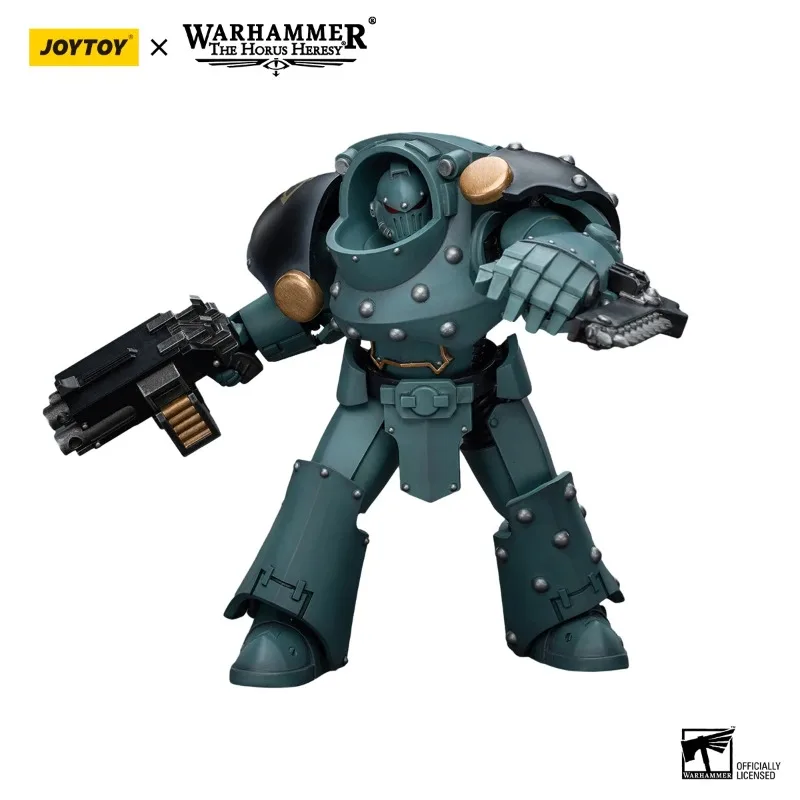 In Stock JOYTOY Warhammer The Horus Heres 30K 1/18 Action Figures Sons Of Horus Tartaros Terminator Squad Anime Model Toys Gift view 3