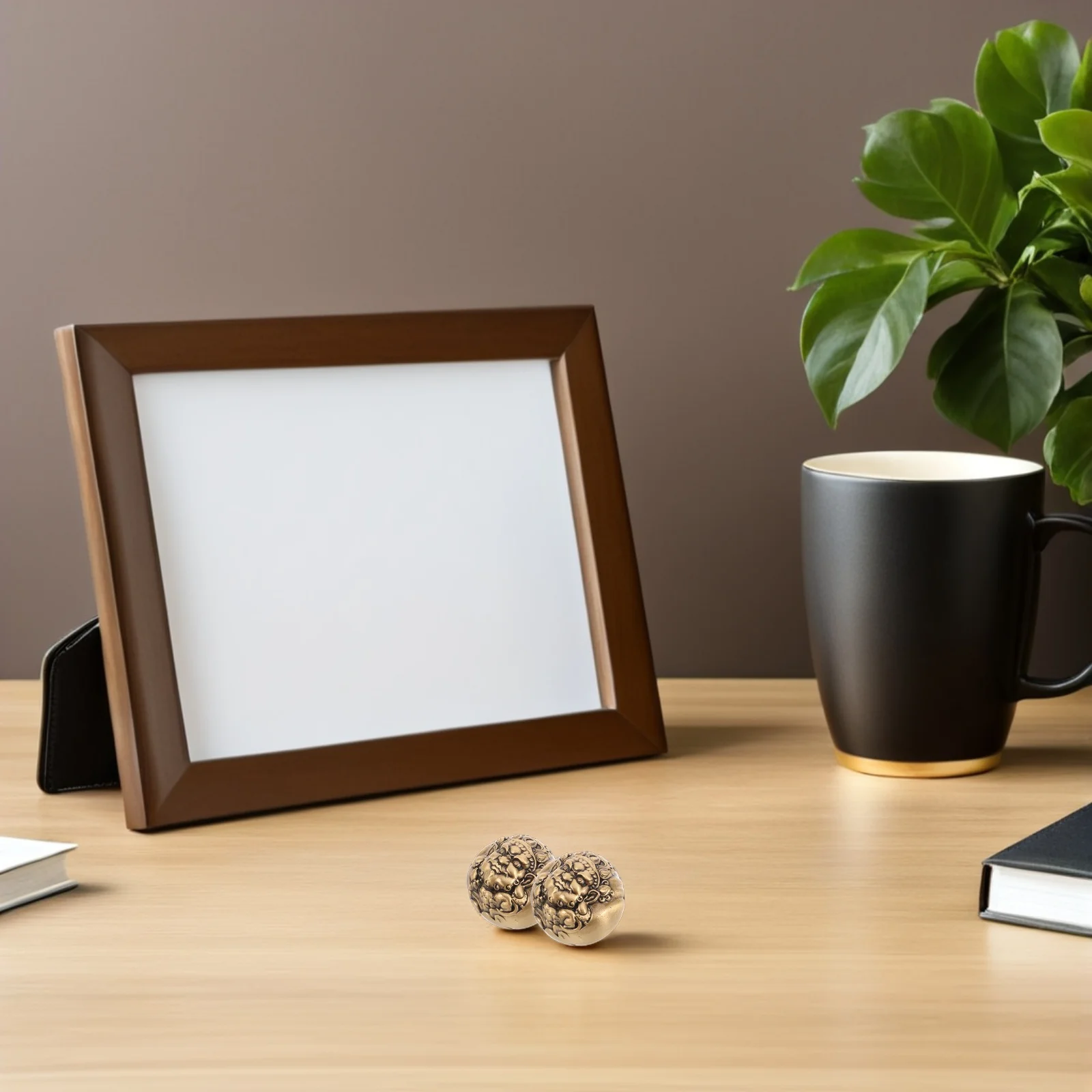 1 زوج قبضة اليد الكرة مجموعة الدقة وضعت النحاس اليد ممارسة تدليك كرات لمرونة الإصبع وتحسين الدورة الدموية