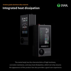 2UUL Power X Multifunctional Ampere Voltage Meter for Phone Laptop Repair Digital Display PCB Detector Circuit Tester Tool