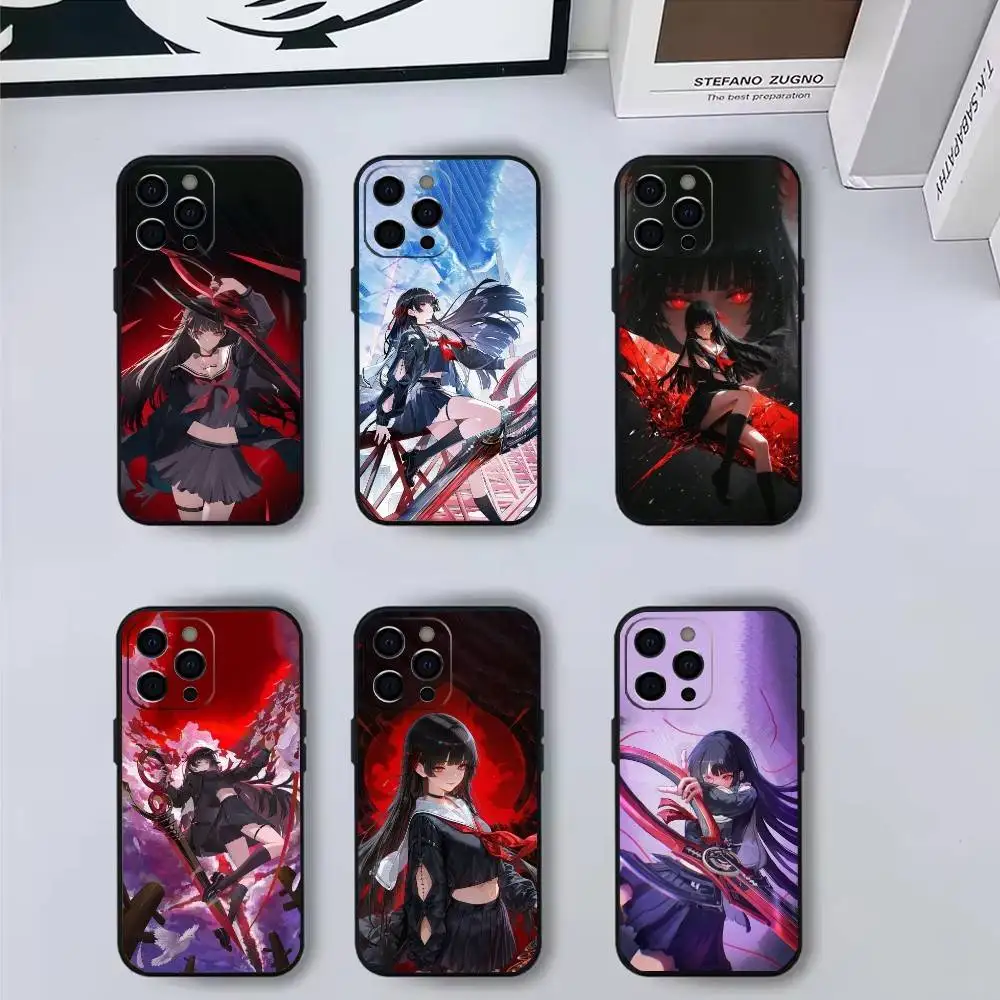 

wuthering waves C-Chisa Phone Case Silicone Soft For IPhone 17,16,15,14,13,12,11,XS,Plus Pro Max