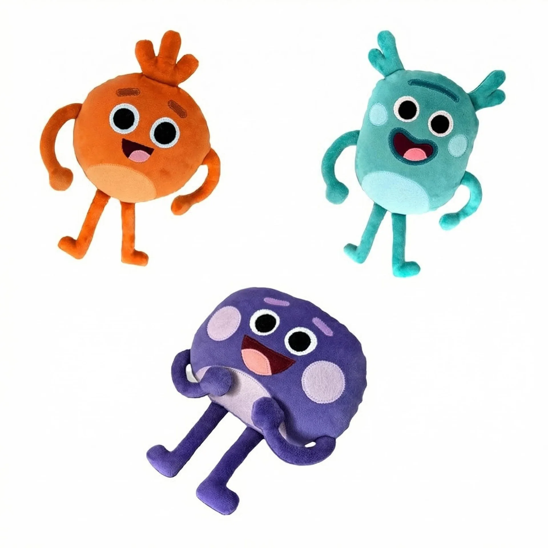 New Grumble Bumble Nums Plushie Toys Cartoon Cute Soft Stuffed Pillow Dolls For Kid Birthday Christmas Gift