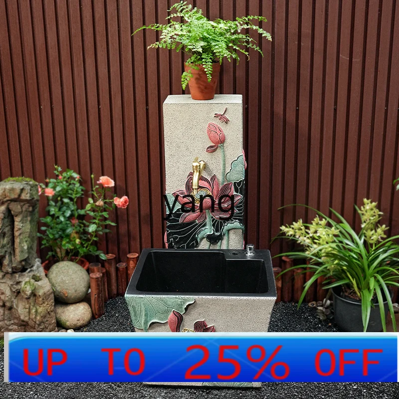 

lmm уличный умывальник, раковина во дворе, напольная колонна, умывальник, встроенная швабра для бассейна