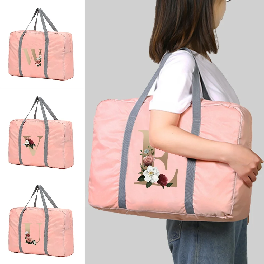 Sacs de voyage pliables en Nylon unisexe, grande capacité, sacs à main étanches pour femmes et hommes, rangement de bagages, sacs de voyage, nouvelle collection