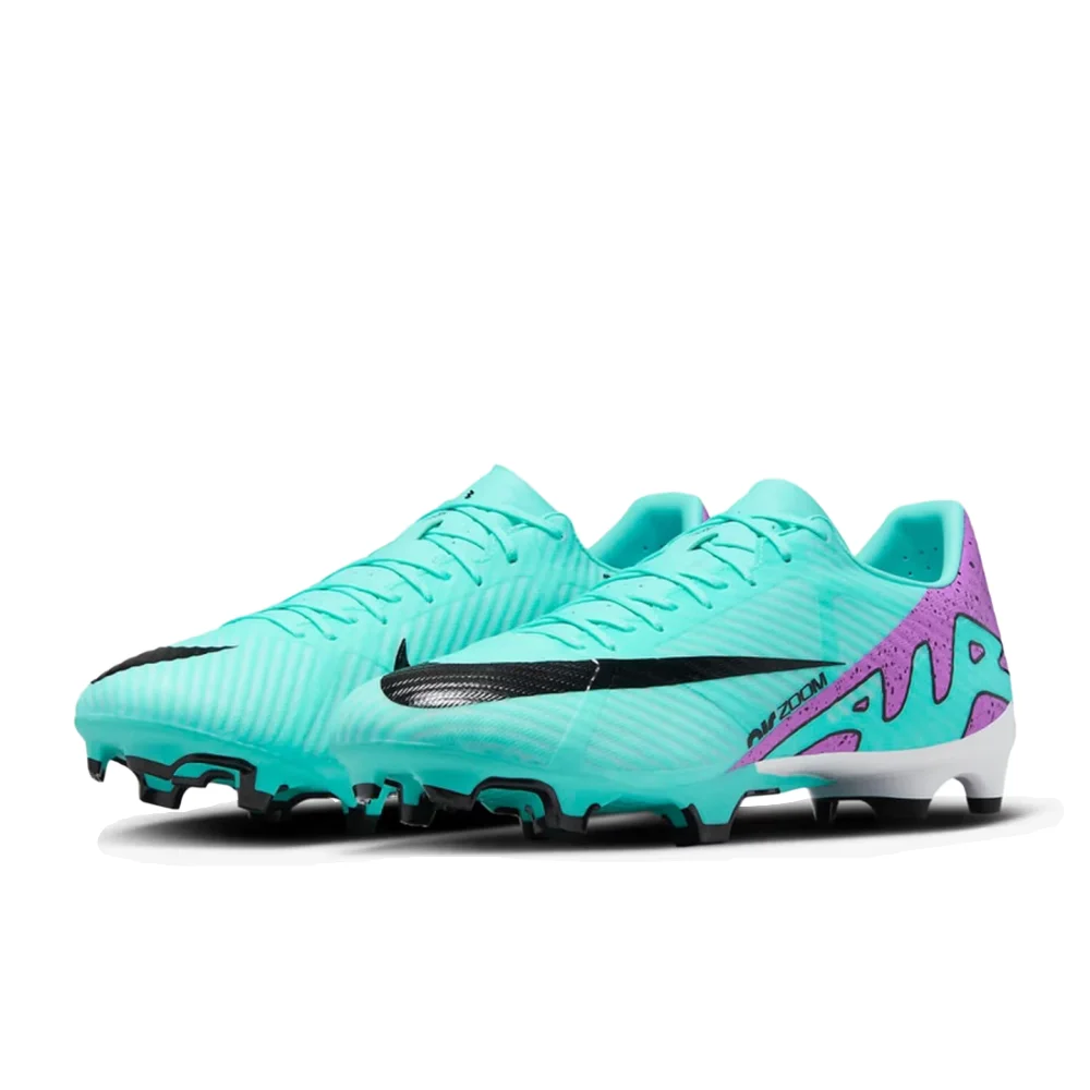 Nike Zoom Vapor 15 Assassin 15 Academy Round Toe Comfort MGFG (Rubber Studs) Soccer Cleats Unisex Lake Green DJ5631-300