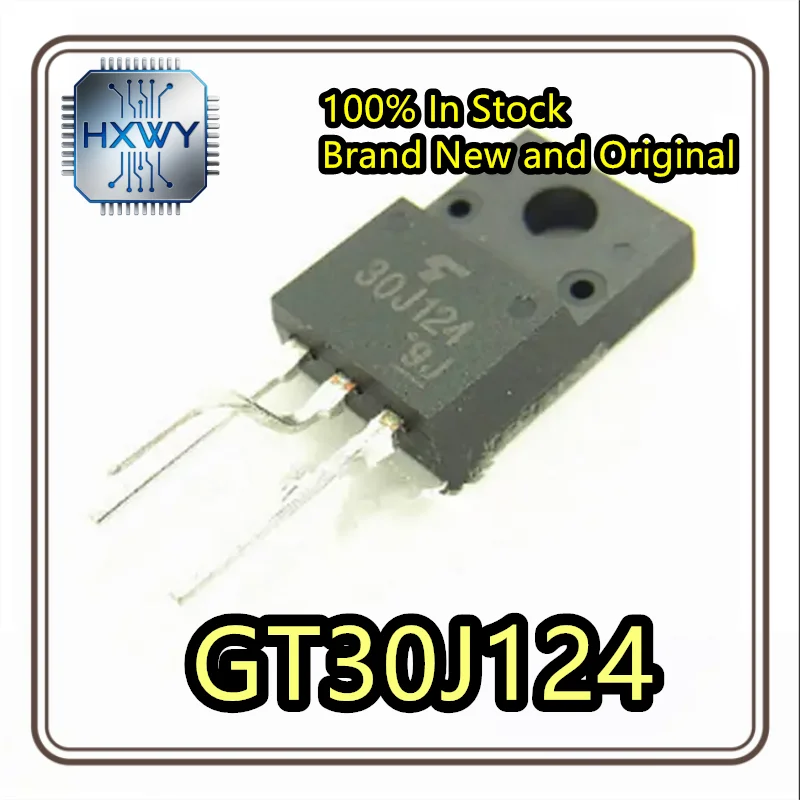(3/10 pcs) GT30J124  30J124  TQFN23 package  Brand new electronics  IC chip  Best-selling item  Fast dispatch